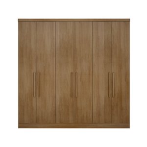 Modulo de Casal Safira para Guarda Roupa em Mdf com 6 Portas e 8 Gavetas Clic Móveis