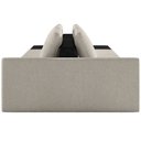 Ver imagem 6 de Sofá Ilha Modular para Sala 252cm com Puff Dublin K01 Bouclê Creme e Sintético Preto - Lyam Decor