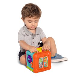 Brinquedo Educativo Bebê Cubo Interativo E Divertido Tateti:Colorido - 1
