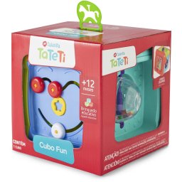 Brinquedo Educativo Bebê Cubo Interativo E Divertido Tateti:Colorido - 5