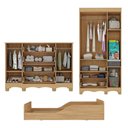 Ver imagem 5 de Quarto Infantil Completo com Minicama Montessoriana e Colchão Incluso Ternura Multimóveis MP4826