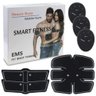 Kit Tonificador Muscular Abdominal Braço Ems Fitness Estimulador 3 em 1 - 2