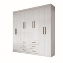 Ver imagem 2 de Guarda Roupa Casal 8 Portas 6 Gavetas 212cm Liverpool 