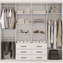 Ver imagem 3 de Guarda Roupa Casal 8 Portas 6 Gavetas 212cm Liverpool 