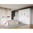Ver imagem 5 de Guarda Roupa Casal 8 Portas 6 Gavetas 212cm Liverpool 