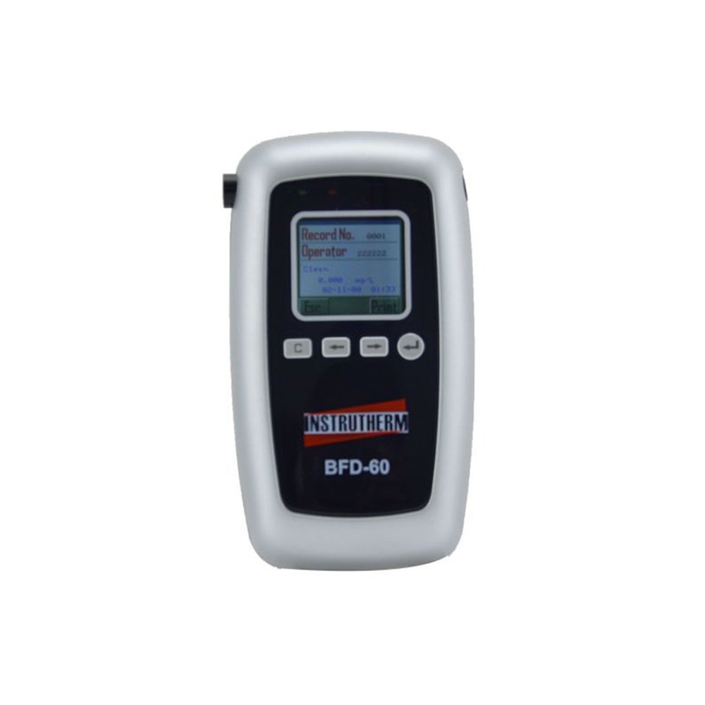 Bafômetro Digital Etilômetro Alarme Bluetooth Saída Usb Bocais Bfd-60 Portátil Maleta Com Certificad - 1