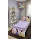 Ver mais imagens de Kit Quarto Estante Armário + Mini Cama Princesa Infantil