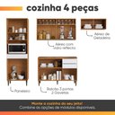 Ver imagem 5 de Armário de Cozinha Completa 10 Portas 3 Gavetas 100% MDF Reflecta Clara