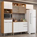 Ver imagem 3 de Armário de Cozinha Completa 10 Portas 3 Gavetas 100% MDF Reflecta Clara