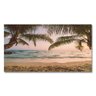 Quadro Decorativo Paisagem, amanhecer praia, Tela Canvas  ideal para ambiente de Sala e Quarto - 1