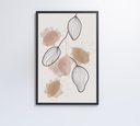 Ver mais imagens de Quadro Abstrato Folhas - 120x80 Cm - Tecido Canvas
