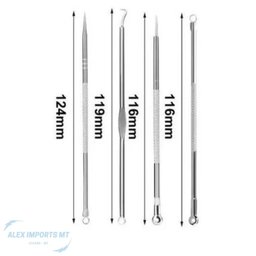 Kit Removedor De Cravos e Espinhas equipamento De Aço Inox - 3