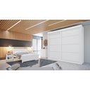 Ver imagem 5 de Guarda Roupa Casal 2 Portas de Correr 4 Gavetas Viena 