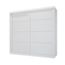 Ver imagem 3 de Guarda Roupa Casal 2 Portas de Correr 4 Gavetas Viena 