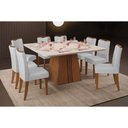 Ver imagem 1 de Mesa Sala Italia 136 + 8 Cad Julia Freijo DJ Móveis