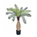 Ver imagem 1 de Planta Artificial Palmeira Cica com Vaso 89cm