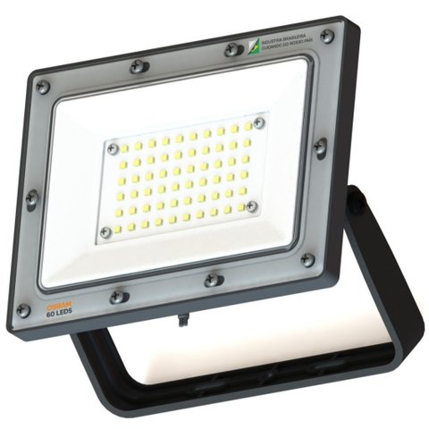 Refletor 100w Led Osram 9000lm Bivolt Slim 6500k Resistente Água