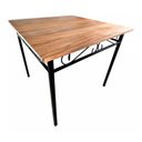 Ver imagem 4 de Mesa Jantar Bistrô 2 Lugares Tamanho 50x50 Cm
