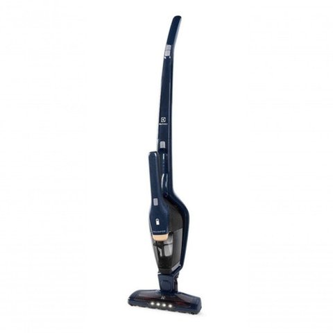 Aspirador de Pó Vertical sem Fio Electrolux Ergorapido 2 em 1 Luz Led até 35 Min Azul Erg28 Bivolt