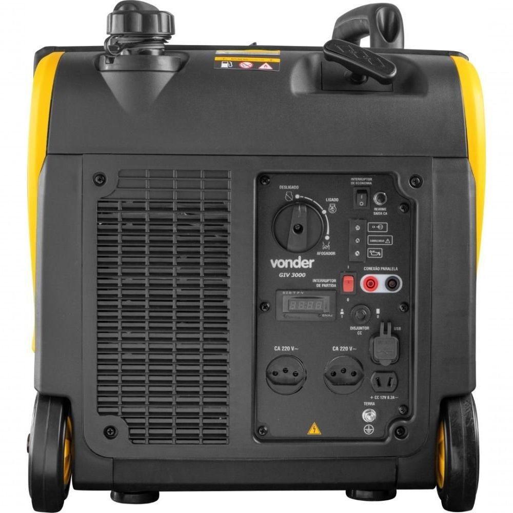 Inversor À Gasolina 3000w 220v Giv 3000 Vonder - 8