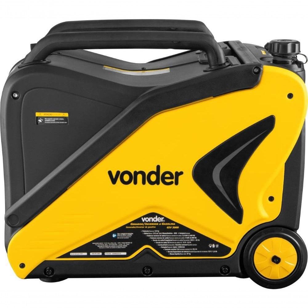 Inversor À Gasolina 3000w 220v Giv 3000 Vonder - 10