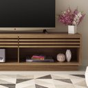 Ver imagem 5 de Rack para Tvs até 65 Polegadas 200cm Bege Natural