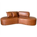 Ver imagem 3 de Sofá 04 Lugares Virginia Luxuoso Tecido Corino Modena - Estopar