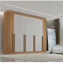 Ver imagem 1 de Guarda Roupa Daymond 8 Portas Ripado 100%MDF D Doro Móveis