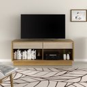 Ver imagem 1 de Rack Moderno para TV até 42 Polegadas 150cm Sala de Estar Bege