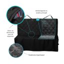 Ver imagem 6 de Capa Pet Protetora de Banco Traseiro Impermeável Cor: Preto