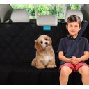 Ver imagem 4 de Capa Pet Protetora de Banco Traseiro Impermeável Cor: Preto