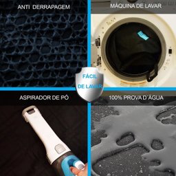 Capa Pet Protetora de Banco Traseiro Impermeável Cor: Preto - 8