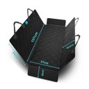 Ver imagem 3 de Capa Pet Protetora de Banco Traseiro Impermeável Cor: Preto