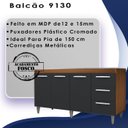 Ver imagem 3 de Balcao sem Tampo para Pia 150cm 9130 Savana Preto Mobbs