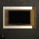 Ver imagem 1 de Painel para TV até 65 Polegadas 180CMX120CM Bege