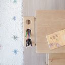 Ver imagem 2 de Mesa com 2 Cadeiras Infantil Alecrim em Madeira Amêndoa