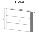 Ver imagem 5 de Painel para TV até 42 Polegadas 150CMX115,2cm PL3004 Bege