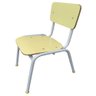 Kit 3 Cadeira Infantil Colorida Escola Formica Amarela - 2