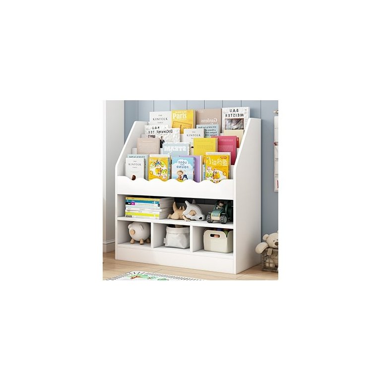 Organizador Livreiro Infantil Henri 100% Mdf (brinquedos Livros) Woodcore