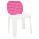 Ver imagem 2 de Mesa Infantil Versa em Polipropileno Rosa e Branco