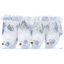 Ver imagem 3 de Kit 8 Decoração Natal Presilha Pássaro Branco com Glitter