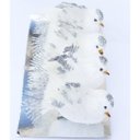 Ver imagem 2 de Kit 8 Decoração Natal Presilha Pássaro Branco com Glitter