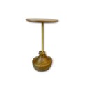 Ver imagem 2 de Mesas Laterais Bali e Bali Glass – Elegância Natural em Nogueira com Toque Dourado