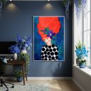 Ver imagem 1 de Quadro Decor Eu Sou Meu Cabelo 70x50cm Mold Branca