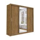 Ver imagem 2 de Guarda-Roupa Casal Isabela 3 Portas de Correr com Espelho 4 Gavetas - Carioca Móveis
