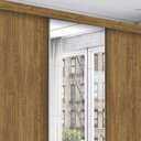 Ver mais imagens de Guarda-Roupa Casal Isabela 3 Portas de Correr com Espelho 4 Gavetas - Carioca Móveis