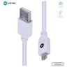 Cabo Usb X Micro Usb B 2.0 5 Pinos 2 Metros Branco - Musb-2 - 1