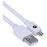 Cabo Usb X Micro Usb B 2.0 5 Pinos 2 Metros Branco - Musb-2 - 3
