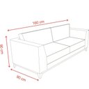 Ver imagem 3 de Sofa Living 160Cm 2 Lugares Aveiro 