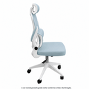 Ver imagem 3 de Cadeira Escritorio Presidente Ergonomica Verde Agua Premium